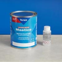 Клей полиэфирный Solido Trasparente (медовый, густой) 1л Tenax